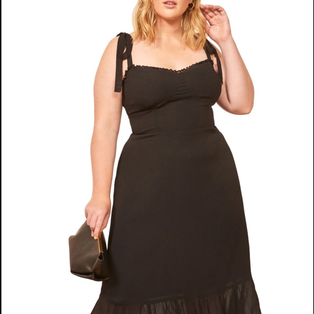 Reformation Nikita Dress - Black